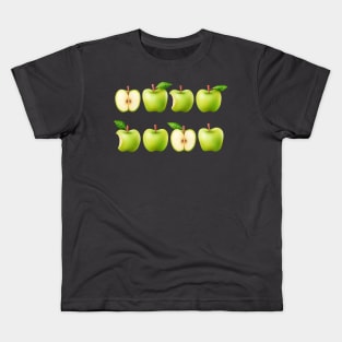 Granny Smith apple Kids T-Shirt